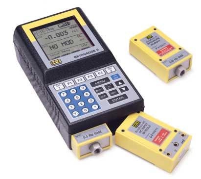 BetaGauge II. The new industry standard in portable pressure calibrators is 0.025% accuracy. The process industries are quite literally under pressure.