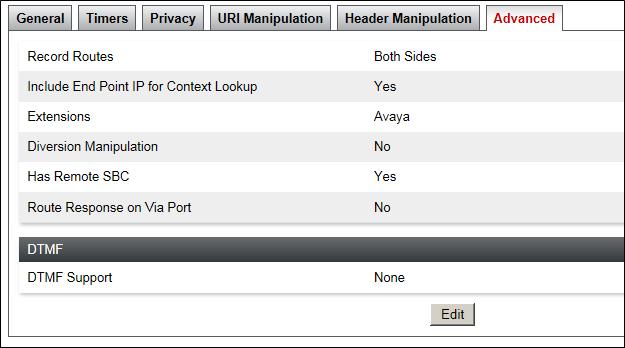 The Timers, Privacy, URI Manipulation and Header Manipulation tabs contain