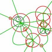 Apollonius graph weakly intersecting sites strongly