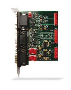 16 Accessories optocontrol IF08 - PCI interface card Particular benefits x digital signals and two encoders with basic printed circuit board