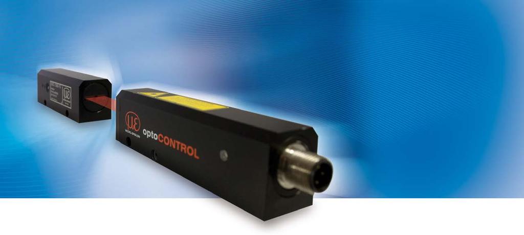 Compact laser micrometers with high measuring rate optocontrol 10 / 11 Measuring range 2 - mm Resolution 10µm Frequency response up to 100kHz (-3dB) Analog Analog output 0.