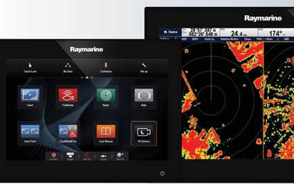 Powered by LightHouse II gs Series displays are the pinnacle of simplicity and performance thanks to Raymarine s