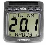 Raymarine Wireless instruments display all the data you'll need and there are no