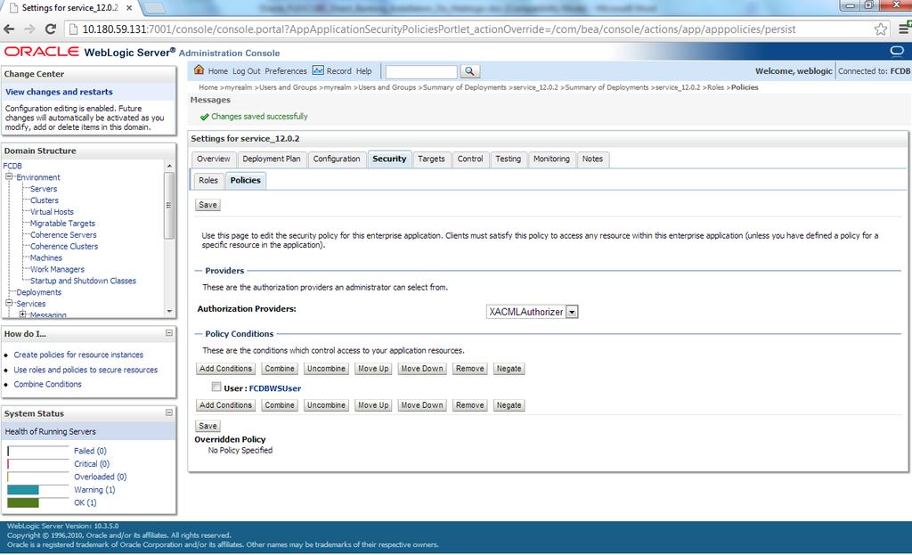 Specify the name of the user in User Argument Name filed and Add, Click on Finish
