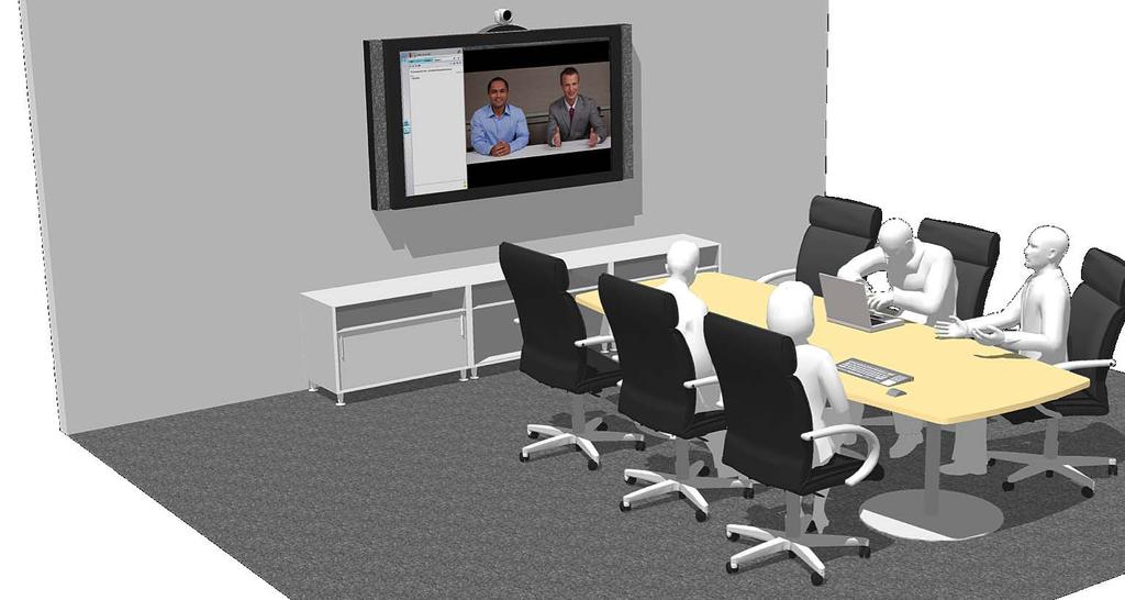 Unified Collaboration Room Engage in revolutionary telepresence by