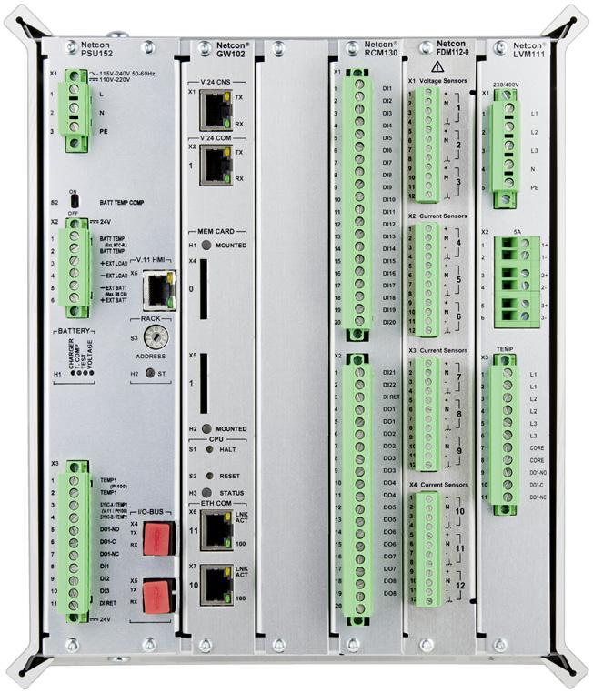 Intelligent Alarms Through Netcontrol s advanced sum alarm logic, the data supplied by individual alarm signals can be refined into comprehensive alarm information. level disturbances in the network.
