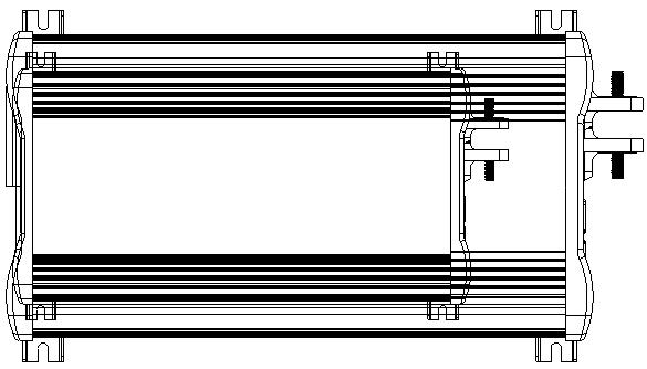For RV installation, the unit has to be mounted flat on horizontal surface. Use mounting template below to mark the positions of the mounting screws.
