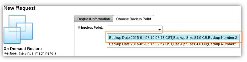 Chapter 4: Implementing Data Protection Backup Services for SAP Figure 13.