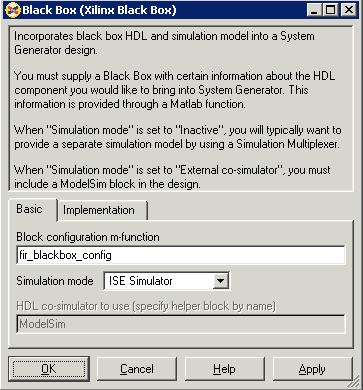HDL Co-Simulation (Step 3) ISE Simulator Select the ISE Simulator simulation mode Basic XDC 35 Outline Gateway In/Gateway Out Data