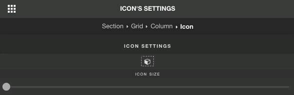 Default, Icon + Title, Title + Subtitle, Icon + Title + Subtitle. You can add or remove components by checking the component you want.