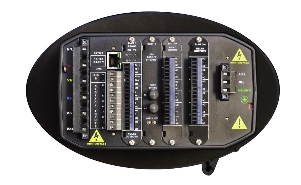 Touch-screen Overlay Backlight Button VAR/hr Pulse EPM 9900 Meter Rear