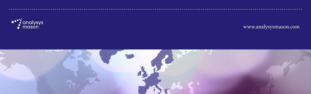 Western Europe telecoms market: complete trends and forecasts (16 countries) 2014 Research Forecast Report Western Europe