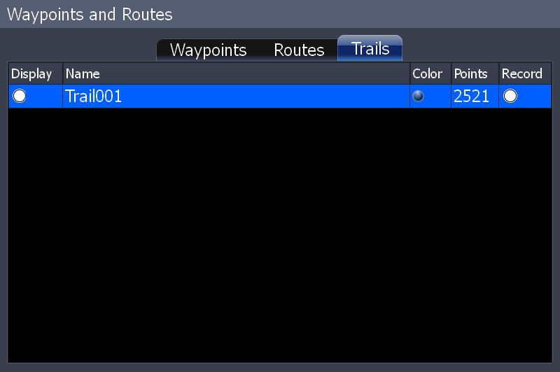 Chart To Search for Route by Name: 1. From the Routes screen press MENU. The Routes screen menu will appear. 2. From the Routes screen menu select Find. A keypad will appear.