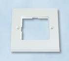 two screws whitworth, for mounting faceplate in installation outlets white, RAL 9010