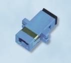 with spring plate for plug and play mounting TER-MTRJ-S-P MT-RJ adapter for multimode connectors, composite