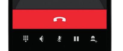 Once you have entered the number, tap the green Call button (which usually looks like a green phone handset). The keypad will disappear and the call will go through.