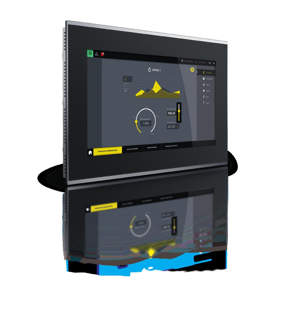 Independent, remotely controlled, flexible Remote display BPC1500 BOX PC DD1500 / DF1500 The Box PC is excellently suited for service operations and as a remote The two DF1500 remote displays