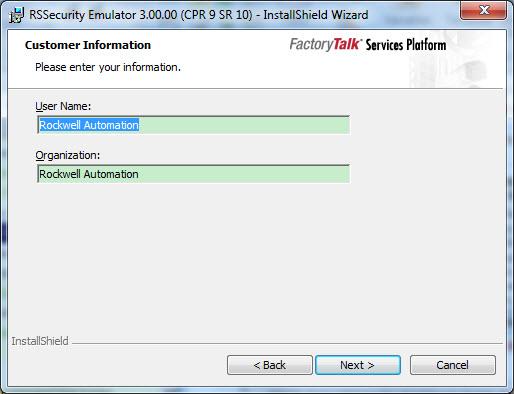 Secure RSLinx Classic with