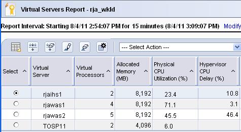 Virtual Server Report GPMP