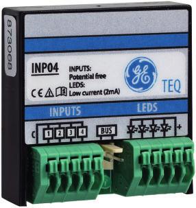 Figure : Input module IP0 Input module IP0 MOUTIG AD WIRIG EGISH 9, PRODUCT DESCRIPTIO This module can be used for connecting a regular switch (one that does not contain a built-in PCB such as
