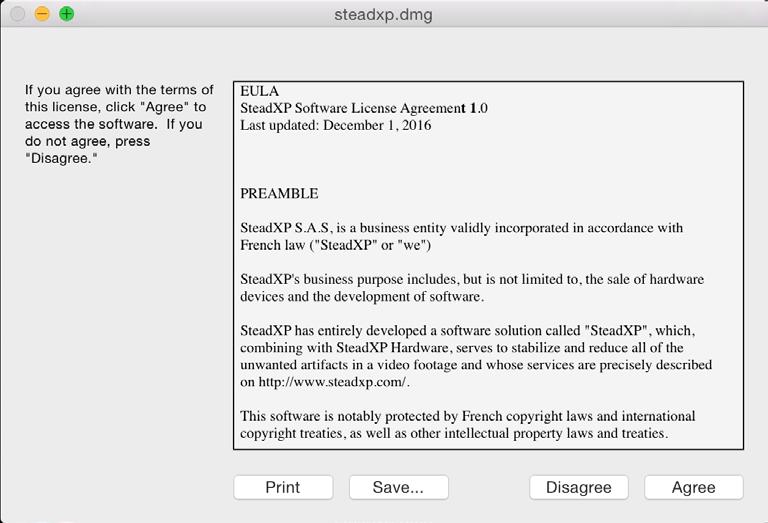SteadXP.zip file and in your Downloads folder, unzip it and then double-click on SteadXP_Setup_Demo.dmg.