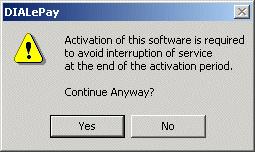 When the activation dialog box appears, type the activation code in the box provided and click Activate 3.