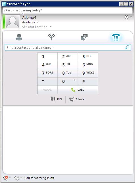 Administrator and User Manual 3. Using Hot Desking 3 Using Hot Desking This section shows users how to use Hot Desking. 3.1 Setting the Lync PIN Code This subsection shows users how to set the Lync PIN.