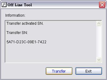 Transfer Offline Step 1: Open License Manager Tool. Step 2: Select Transfer Tab, and then check Offline as Transfer type.