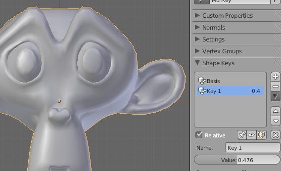 Right now, it doesn't do anything because we haven't deformed the mesh. There are also range settings and group references we won't be working with now.