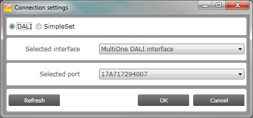 5 MultiOne Workflow 5.1 Connection settings Before you start working with MultiOne Workflow you will need to set the connection settings.
