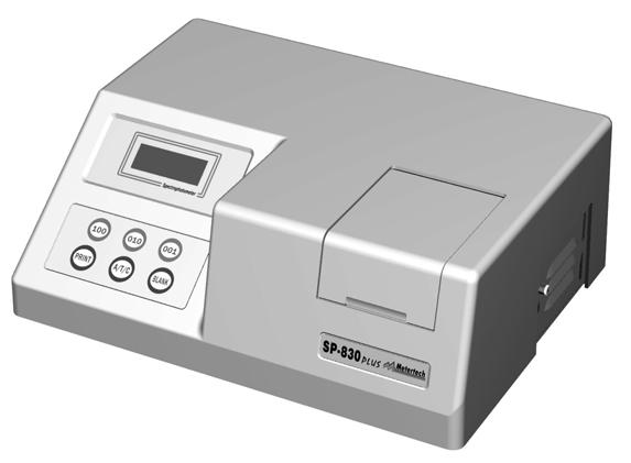 Operational Manual Spectrophotometer