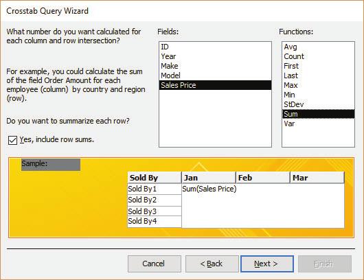 On the Create tab, in the Queries group, click the Query Wizard button to display the New Query dialog box. 3.
