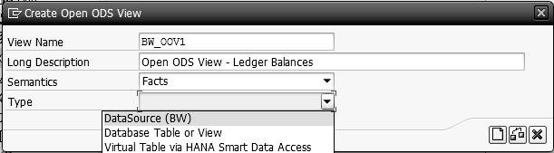 Select InfoProvider 1 under Modeling 2 from the navigator section