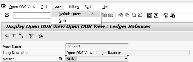 Summary 6.10 6.9.4 Viewing Data with an Open ODS View Now let s discuss how sample data can be viewed by default query using our newly developed OOV.