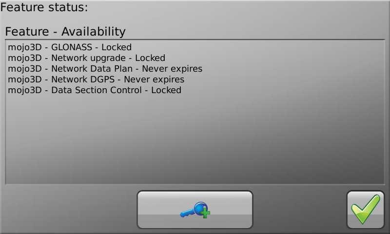 Setting up Network DGPS Unlock Codes Before you can configure the mojo3d to use Network DGPS you need to unlock Network DGPS and Network Data Plan on the mojo3d.