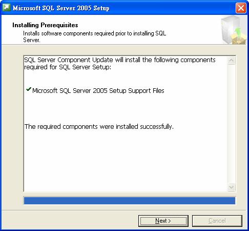 Section 3 Setup Microsoft SQL Server 2005 Express Edition with Advanced Services SP2 P.13 3.