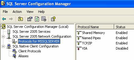 Section 4 SQL Server Configuration P.21 3. For the SQL Server Browser, also set the Log on as Local System (see Figure 4.3) Figure 4.3 4.