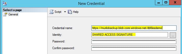 Database Files in Azure Database files in Azure Blob Storage Steps: 1.