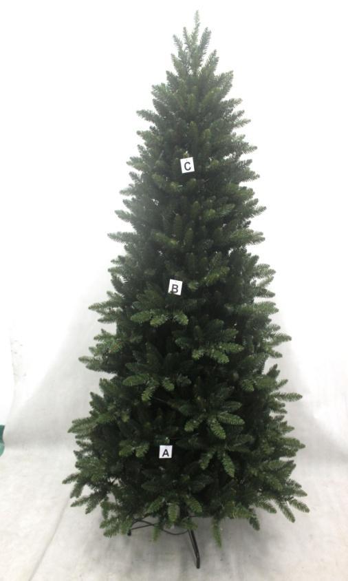 See Figure 1. Step 2: Locate bottom Tree Section A which is tagged with the letter A. Remove any protective packing caps that are on the top and bottom of the pole.
