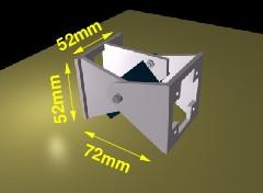 Y1 module: Characteristics Material: 3mm Plastic Servo: Futaba 3003 Dimension: