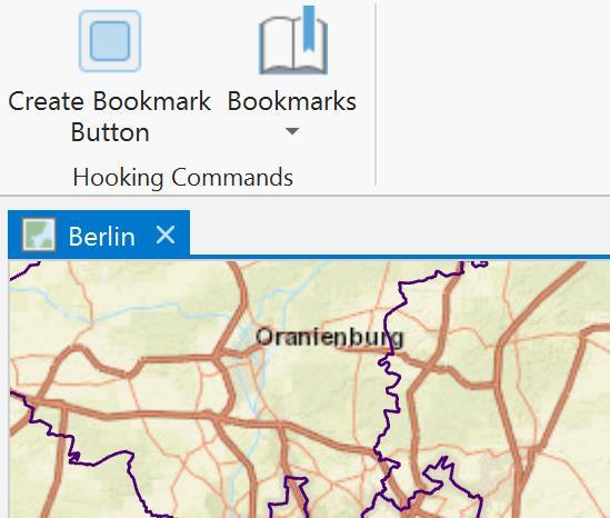 Hooking Existing ArcGIS Pro Commands Reference an existing Button, Tool, Gallery: - Done in your config.