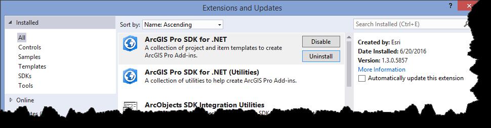 What is the ArcGIS Pro SDK for.net?
