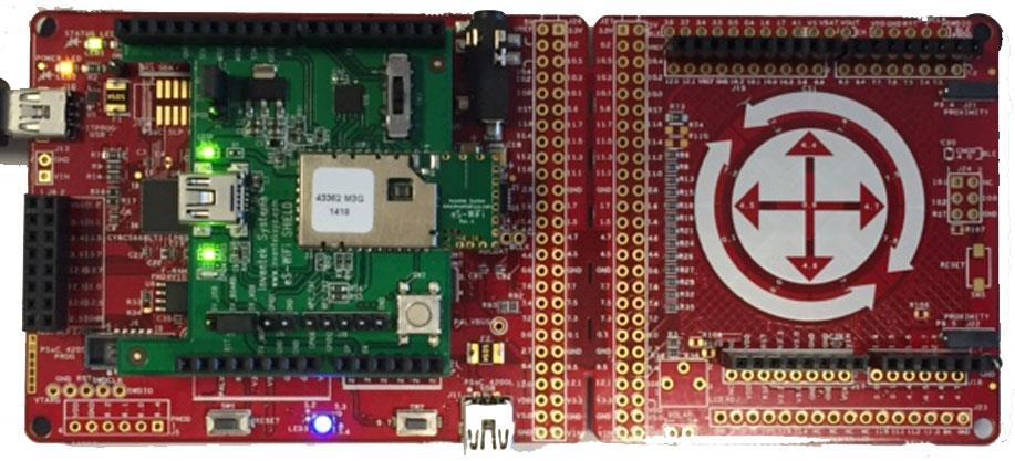 ISMART Inventek Systems Module Arduino Test TCP
