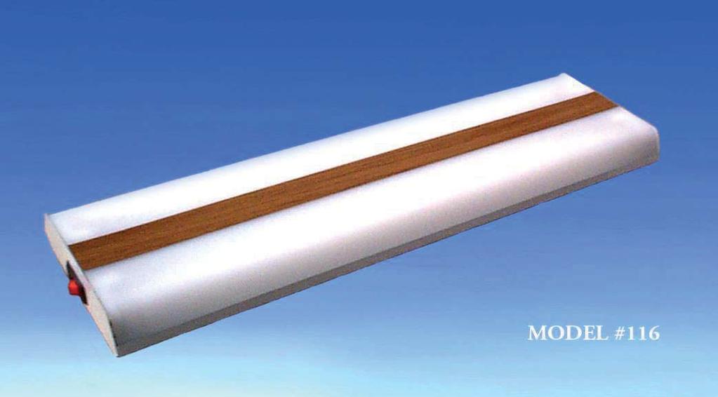 THE ORIGINAL FLUORESCENT DUAL TUBE LIGHT SURFACE MOUNT FIXTURES Thin-Lite surface mount fixtures are designed for high light output with low amp draw.
