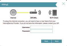 Select your Internet connection type (this information can be obtained from your Internet Service Provider)
