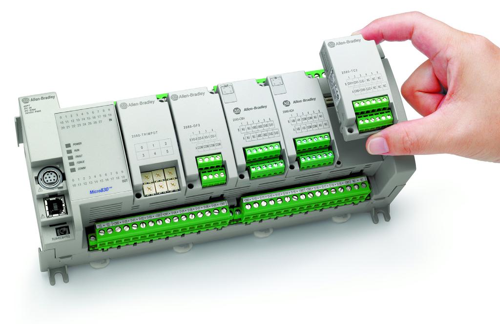 Micro800 Programmable Controllers Selection Guide 17 Micro800 Plug-In Modules Digital Input, Output, Relay, and Combination Plug-Ins Specifications (2080-IQ4, 2080-IQ4OB4, 2080-IQ4OV4, 2080-OB4,