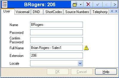 Configuration Mode Using the Details Pane Whenever a selection is made through the group pane or the navigation toolbar, the settings for the matching entry are shown in the details pane.