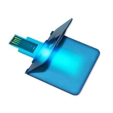 LED colors USB Flash Drives Credit Card Style Ultra-Thin Credit Card USB Flash Drive