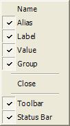 Option Element Properties Close Displays the properties of the current elements. These properties include the specific values of elements and attributes as well as some derived properties.