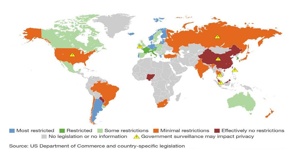 Data Privacy is a global initiative Source: August 2014